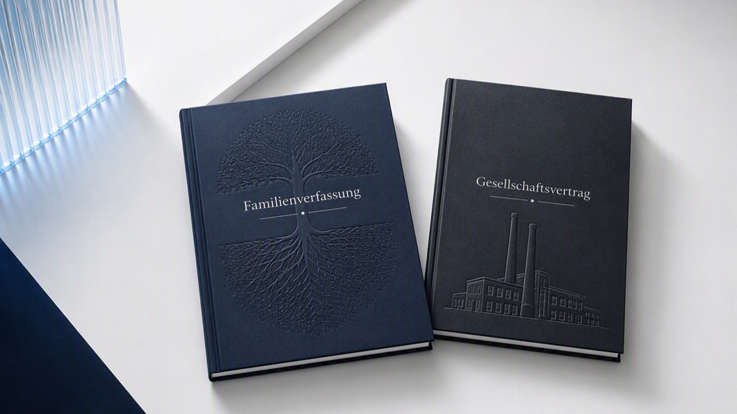 Die Familienverfassung und der Gesellschaftsvertrag bilden das Betriebssystem der Eigentümerfamilie.